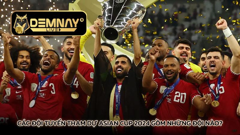 Các đội tuyển tham dự Asian Cup 2024 gồm những đội nào?