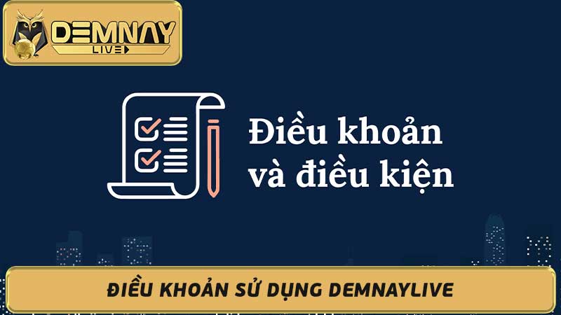 Điều khoản sử dụng Demnaylive - Cập nhật mới nhất